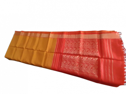 SOFT SILK SAREE WITH BLOUSE